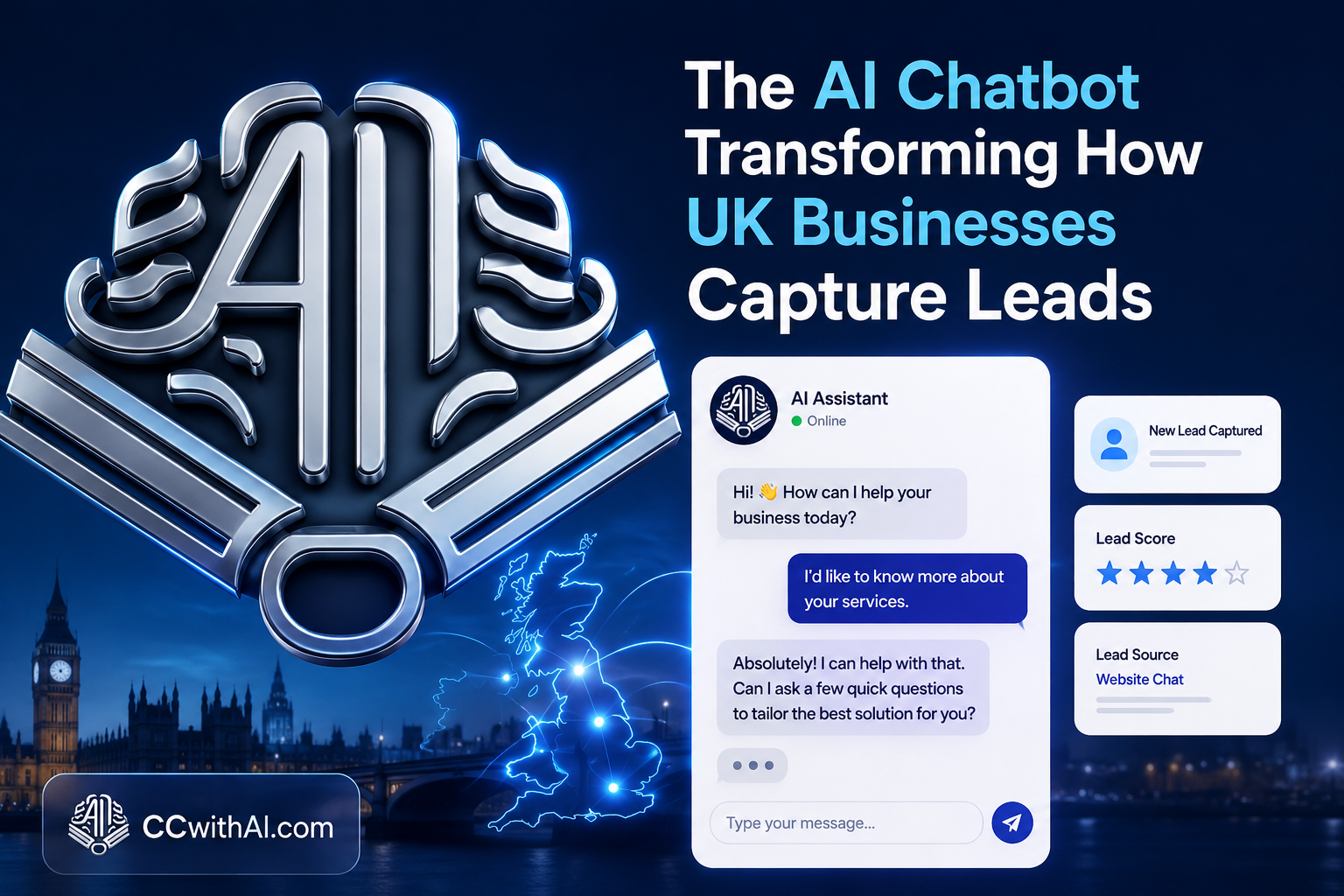 The AI Chatbot Transforming How UK Businesses Capture Leads — From £250